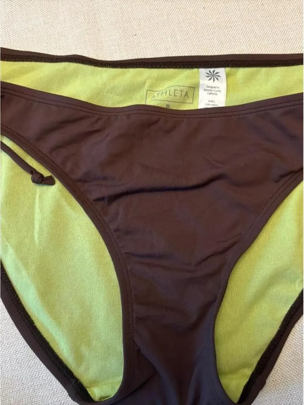 Athleta Women's Brown and Multi Bikinis-and-tankini-set